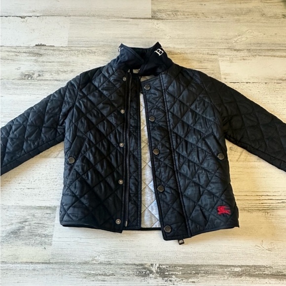 Burberry Other - Authentic Burberry Boys 4Y Quilted Lightweight Windbreaker
Jacket Black